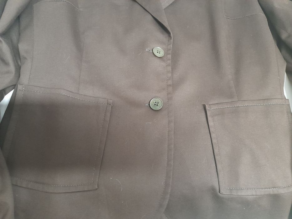 Fato senhora castanho