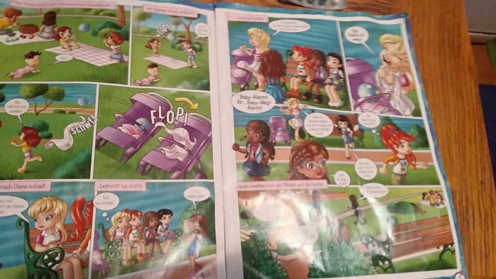 подростковый журнал лего lego friends комиксы на английском