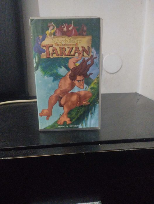 Conjunto de filmes vhs