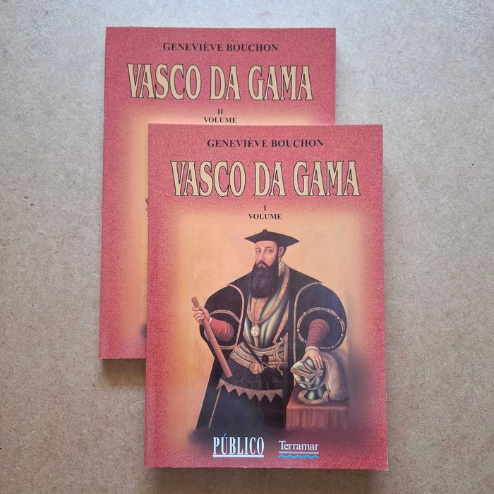 "Vasco da Gama" de Geneviève Bouchon (Vol. 1 e 2)