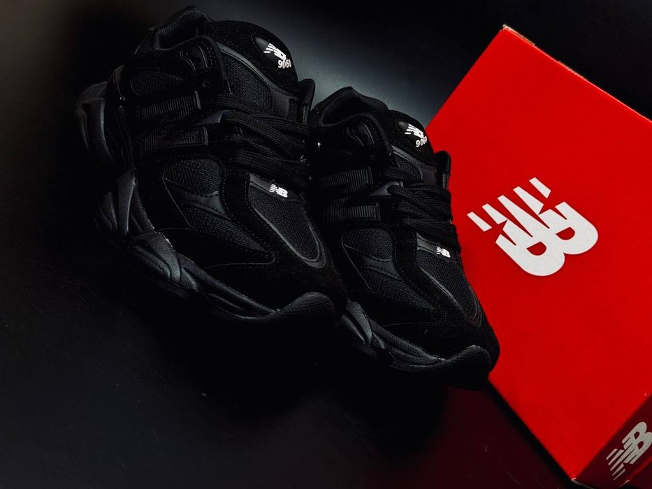 New Balance 9060 весінні чоловічі/кросівки чорні /хіт цієї весни 35-46