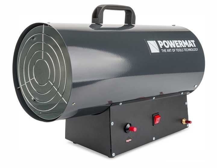 Nagrzewnica gazowa 45KW dmuchawa grzejnik + WĄŻ REDUKTOR FARELKA PIEC