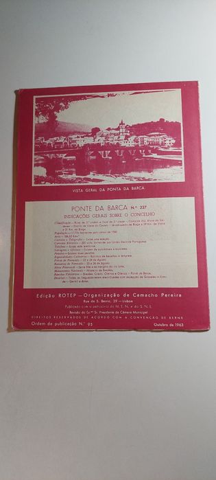 Ponte da Barca - ROTEP Tourist Guide | Includes Fold-out Map64741312064259124