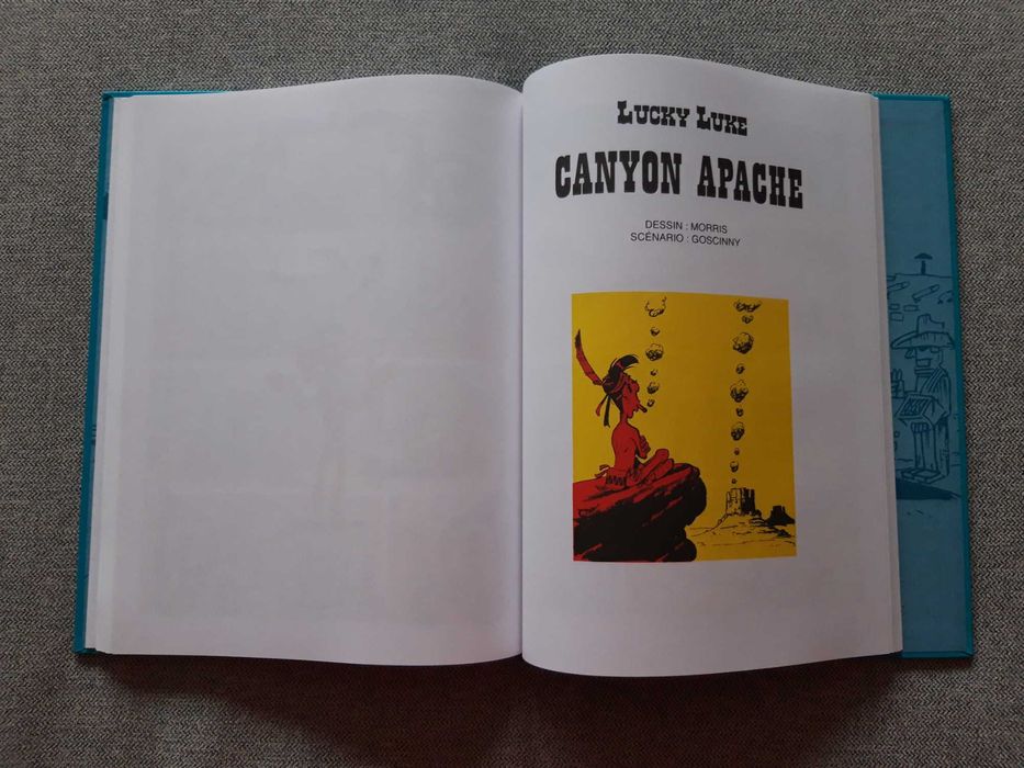 BD álbum Triplo Lucky Luke