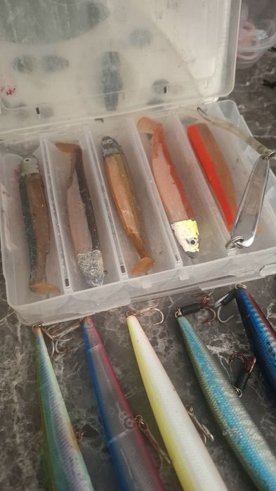 Amostra pesca spinning robalos senuelos