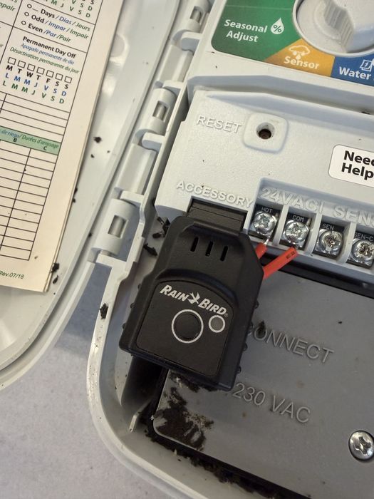 Rainbird 12 sekcji, wifi, esp-tm2