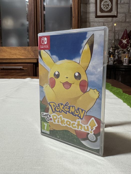 Pokémon Let’s Go, Pikachu! — Nintendo Switch (Como Novo / Completo)