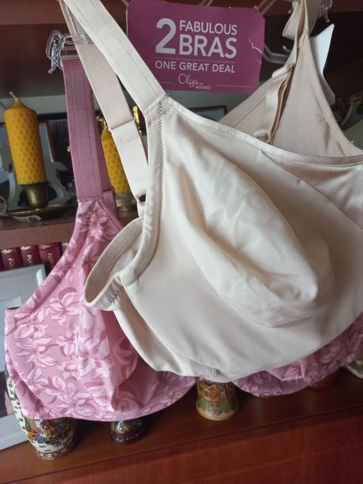 Olga by warners biustonosz 2 pack 42D/44D