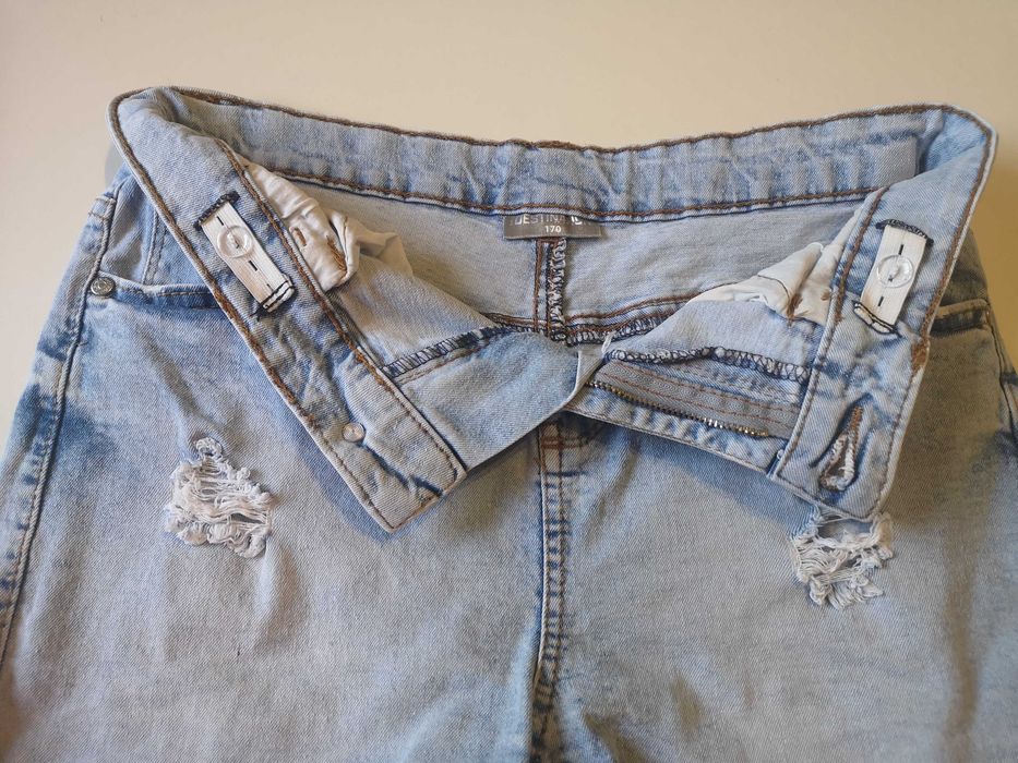 SZORTY JEANS dziewczęce / damskie