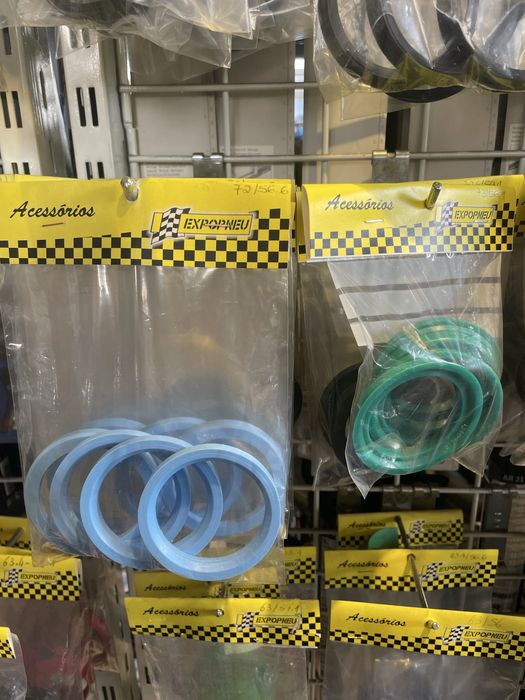 Anilhas centradoras para todas as jantes