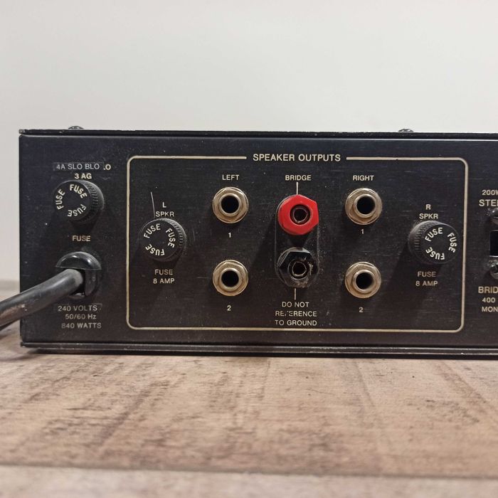 S.W.R / SM-400 - bridge 400W/stereo 140W