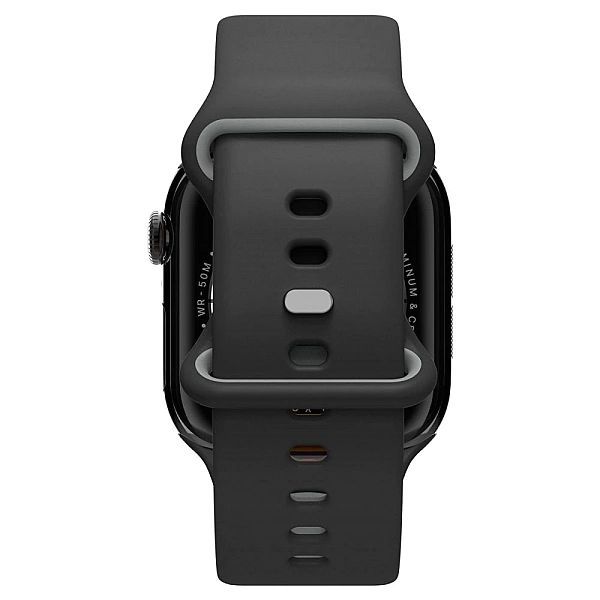 Pasek Spigen Nano Pop na Apple Watch 44 / 45 / 46 / 49 mm - czarno-sza