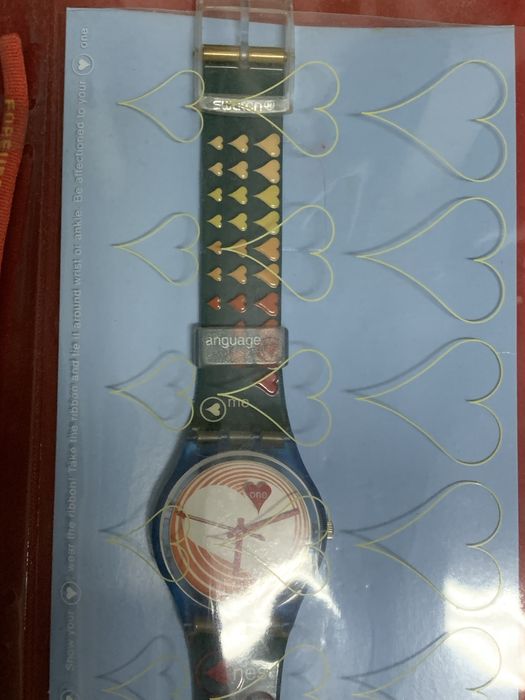 Relogio Swatch Valentine Heartbeat