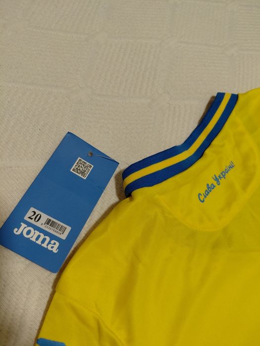 Joma Форма футбольна Україна футболка Хома дитяча. Костюм збірної Укра