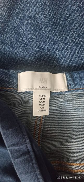 Jeansy ciążowe H&M M