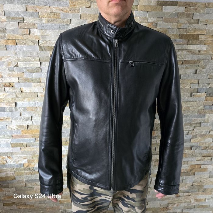 Kurtka męskie Ochnik roz XL ze skóry naturalnej