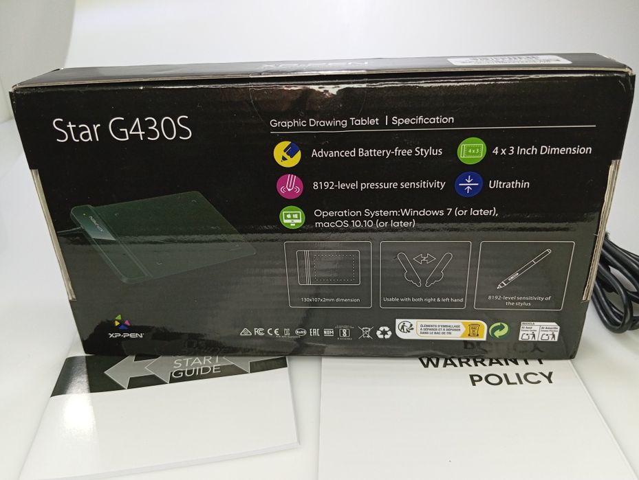 ‼️Графічний планшет XP-Pen Star G430S для ноутбука або комп'ютера‼️
