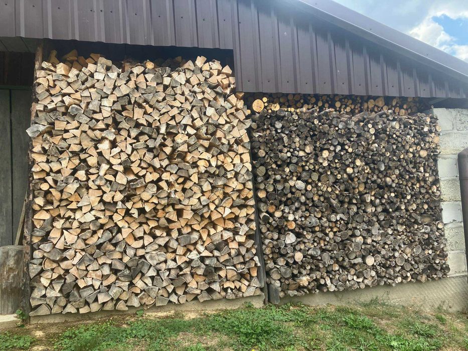 Drewno kominkowe suche