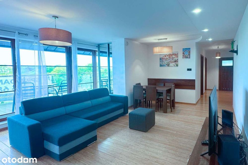 Przestronny penthouse blisko morza + garaż + taras