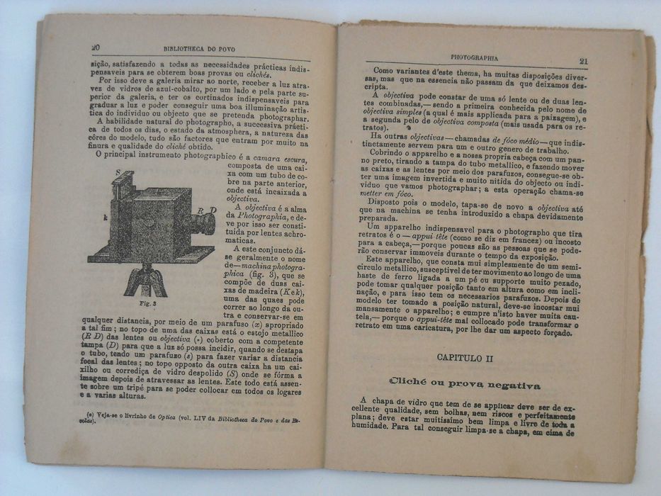 Photographia Manual ilustrado, Ano 1900