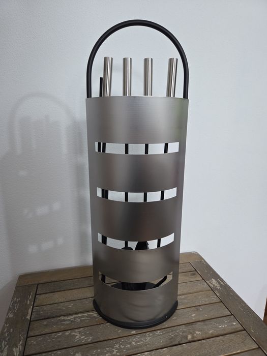 Conjunto de acessórios para lareira