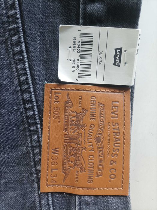 Джинси Levi's 505 Selvedge W36 L34 W34 L34
