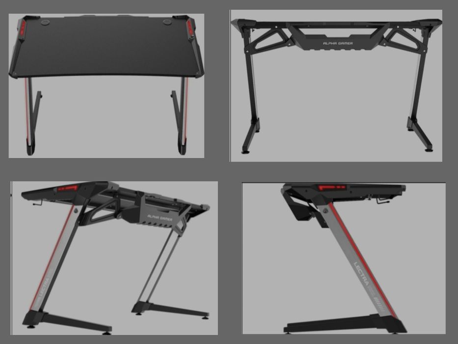 Secretaria / Mesa Gaming (ALPHA GAMER)