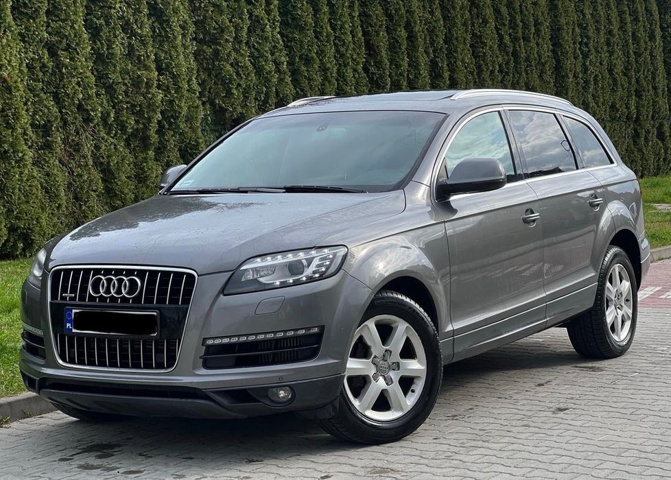 Audi Q7 2010 Lift Salon PL Hak Panorama Monitory  Piękny