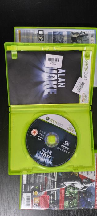 Conjunto de 3 jogos Xbox 360+5 cds danificados