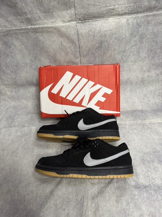 Кроссовки Nike SB , Black-Space Grey , low , найк NEW