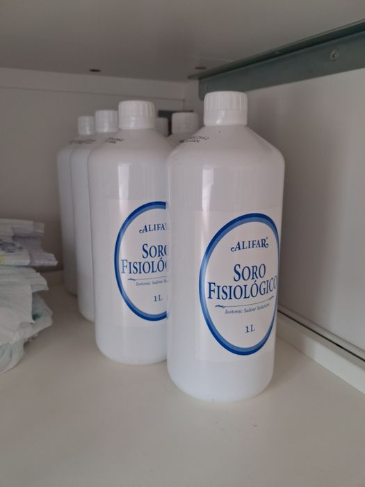 7 lts soro fisiológico