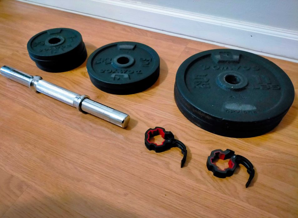 Conjunto de halter completo – ideal para treino em casa