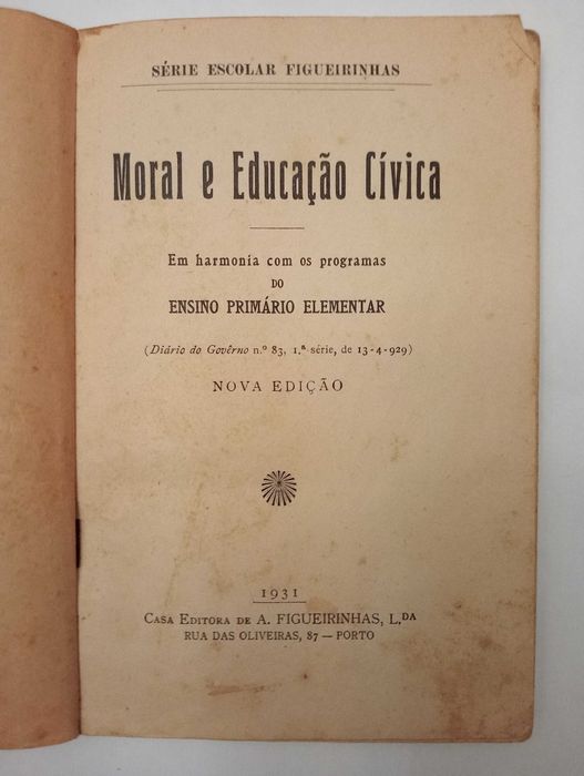 Compêndio de Moral e Educação Cívica