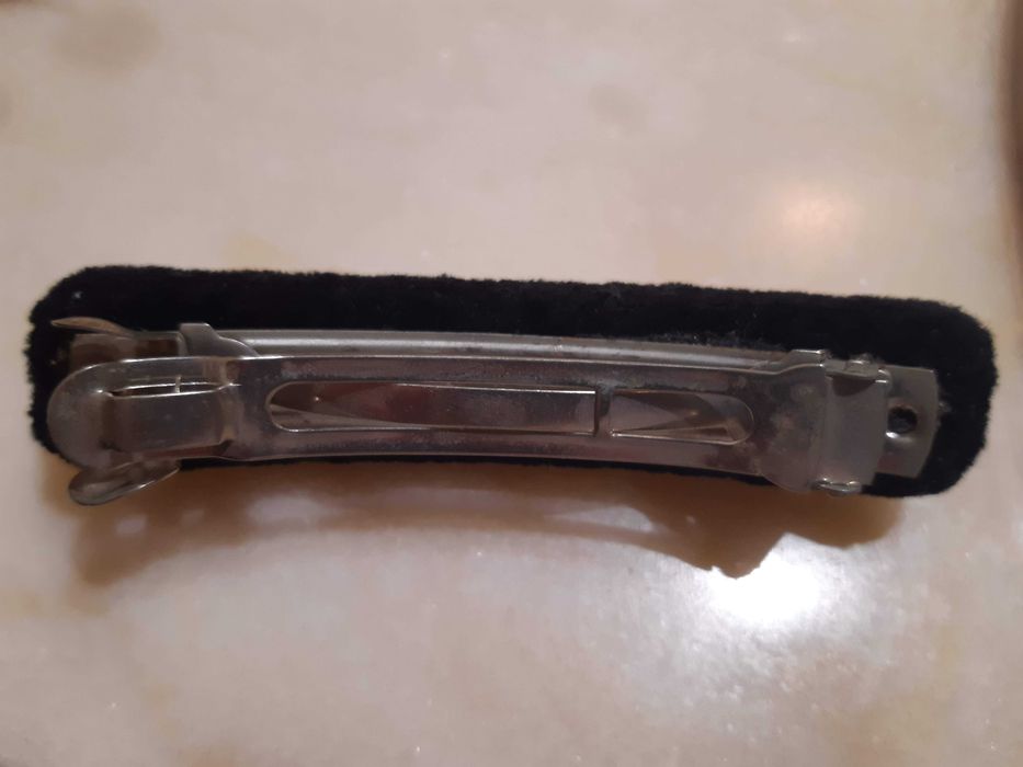 Gancho cabelo vintage perolas, nunca usado