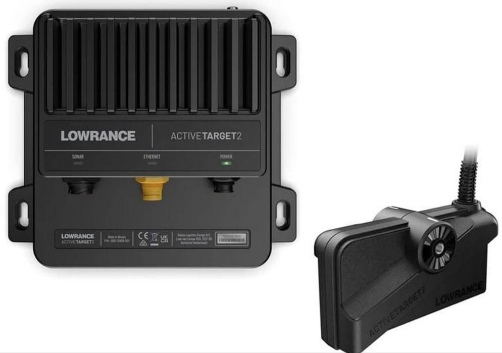 nowy przetwornik Lowrance Active Target 2 sonar Live moduł echosondy
