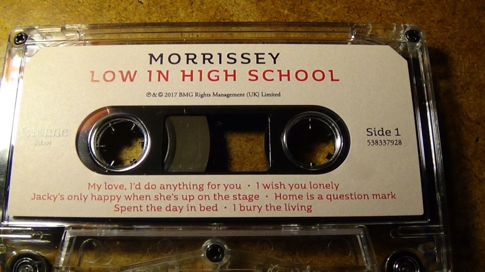 Morrissey cassete Low in High School
