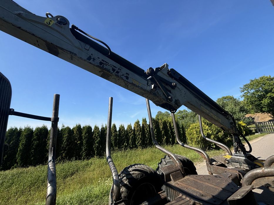 Przyczepa leśna kesla 12 ton