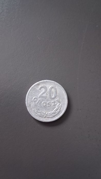 20 groszy 1973 rok bez znaku mennicy