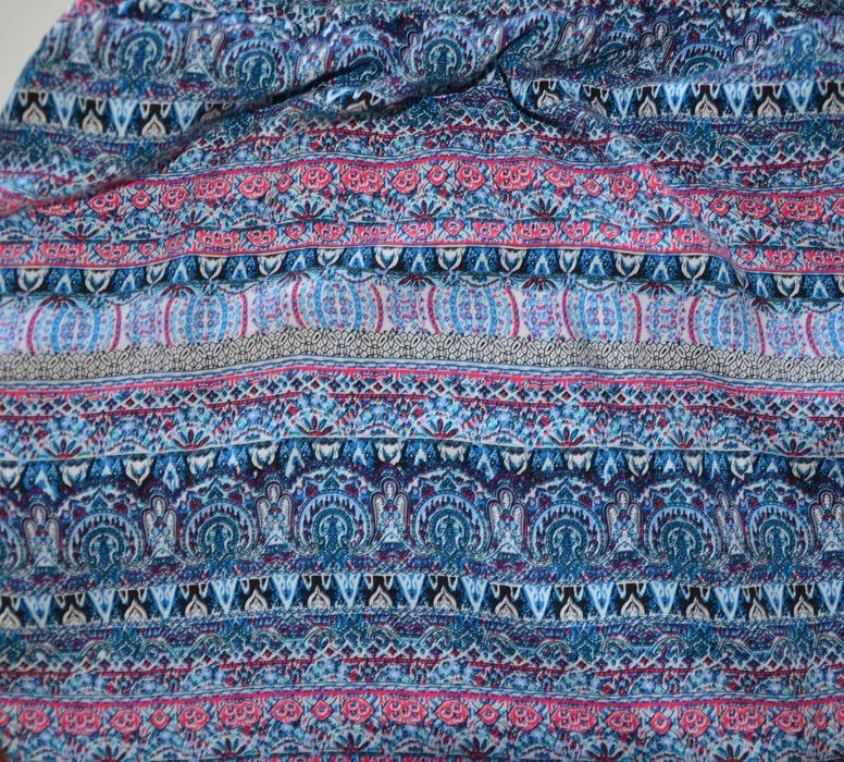 Letnia sukienka damska - rozmiar M- aztecki wzór-stan idealny