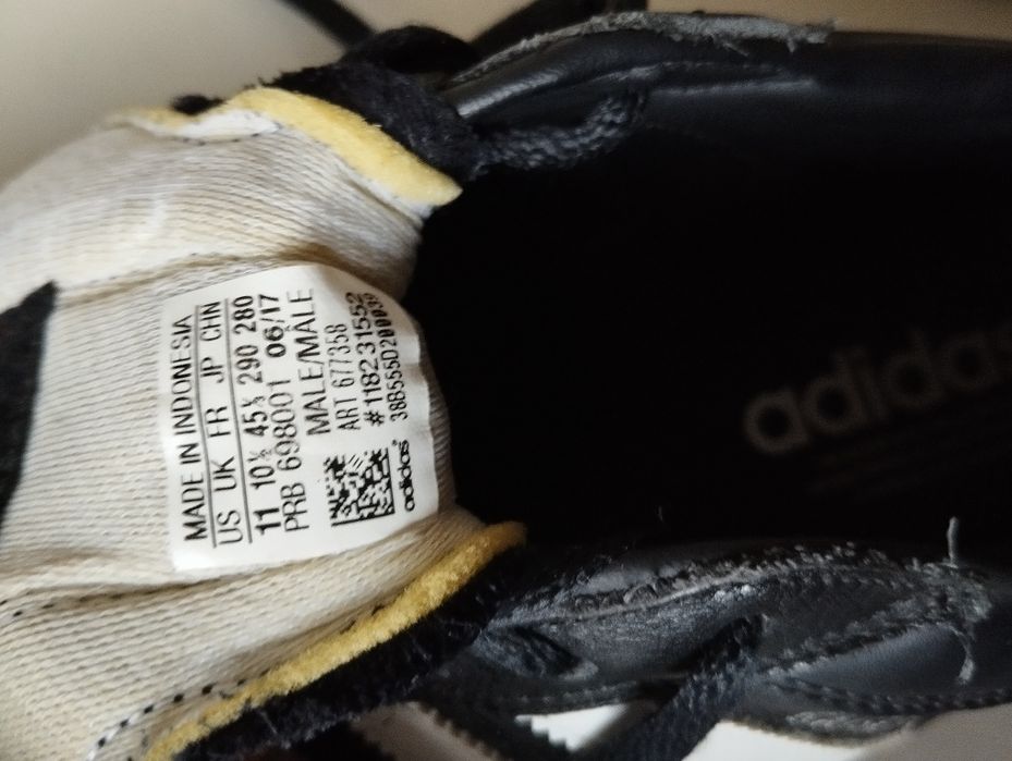 Adidas Kaiser 5 шкіра футзалки 45.5 р оригінал