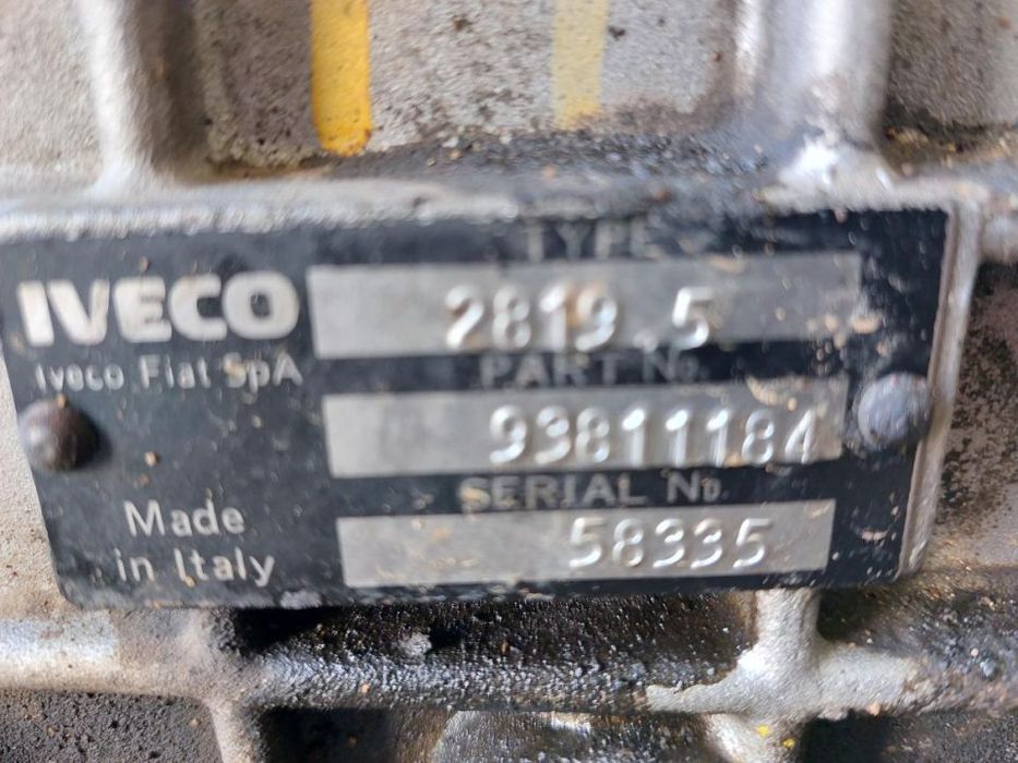 Caixa De 5 Velocidades Iveco 2.5D 814007