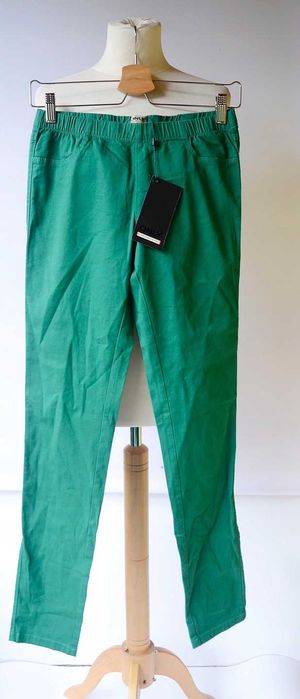 Tregginsy Zielone Only M L 38 Rurki NOWE Spodnie