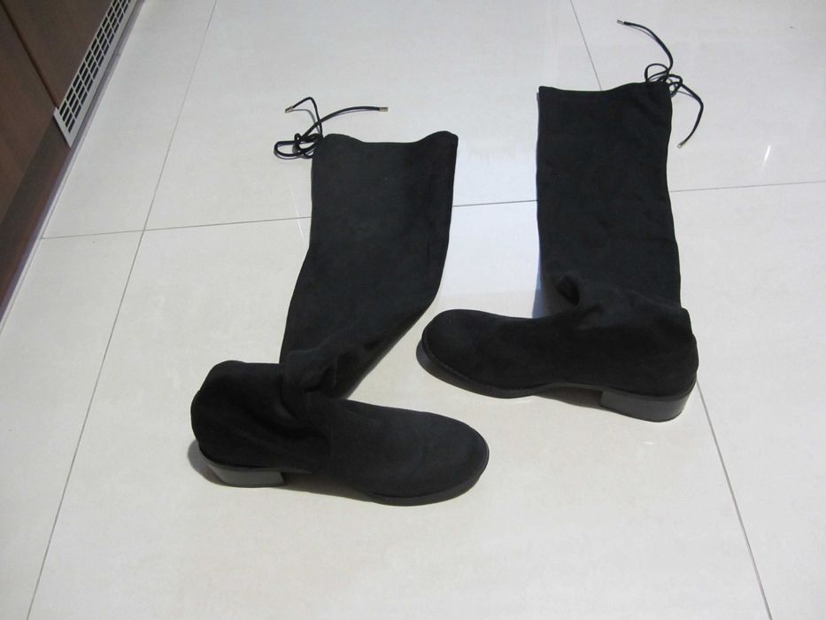 czarne muszkieterki RIVER ISLAND