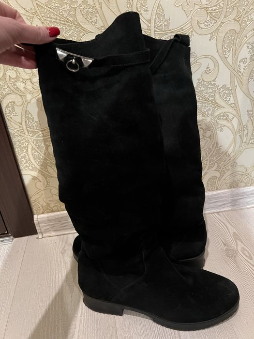 Чоботи замшеві 40-41 р