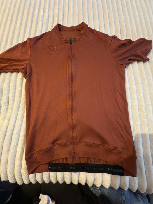 Koszulka Kolarska Classic Merino (burgund) Raso M