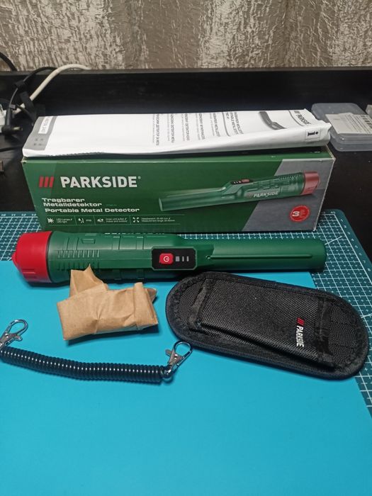 Wykrywacz metali pinpointer Parkside PTMD A1 IP68 – stan jak nowy
