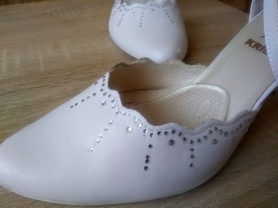 Buty ślubne r.37