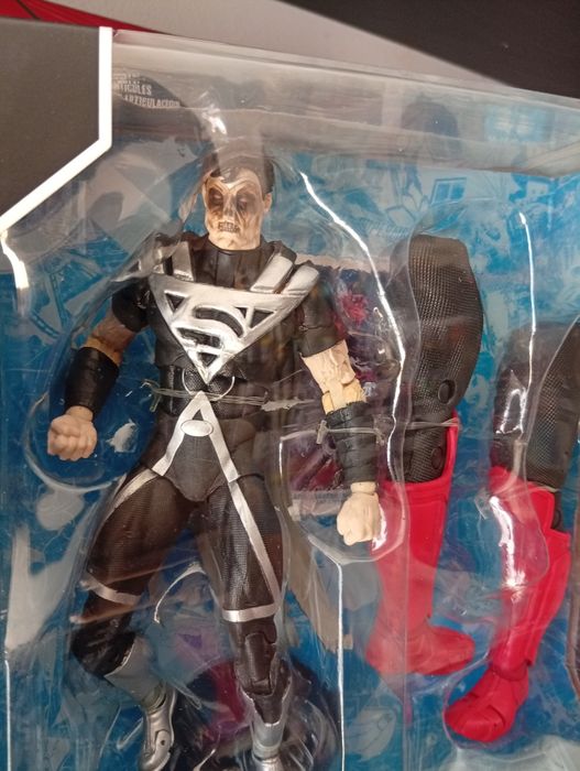 Figura DC multiverse black lantern superman