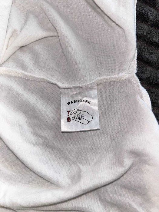 футболка drop dead з принтом "life sucks then you drop dead" розмір 8