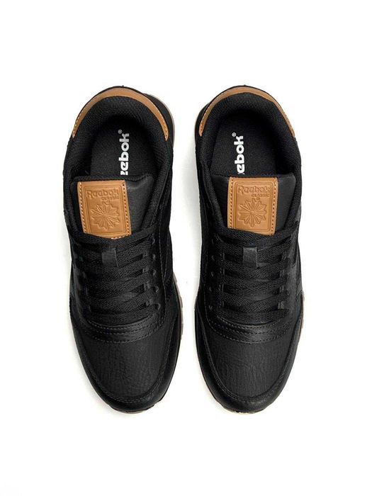 SALE!  Reebok Classic Leather Black Brown 41 42 43 44 45 46 рібук
